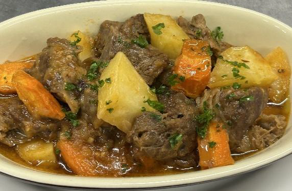 牛すじのシチュー